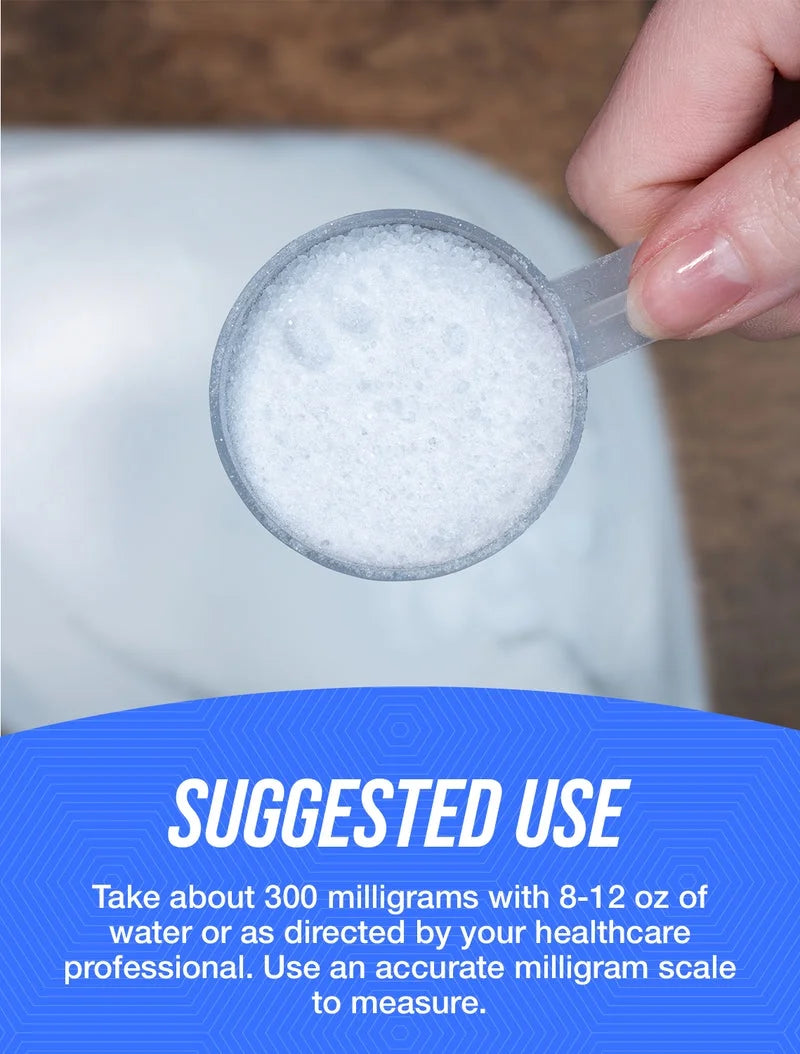 Bulksupplements Potassium Citrate Powder - Gluten Free, 300Mg per Serving, 500G (1.1 Lbs)