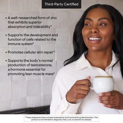 - Zinc Picolinate 15Mg - Highly Absorbable Zinc Supplement - Supports Wellness, Immune System, Eye, Skin, and Reproductive Health* - Gluten-Free, Soy-Free, Dairy-Free - 60 Capsules