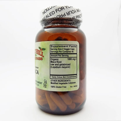 , Organic Maca, Hormone Balance & Energy Support, 90 Vegetarian Capsules