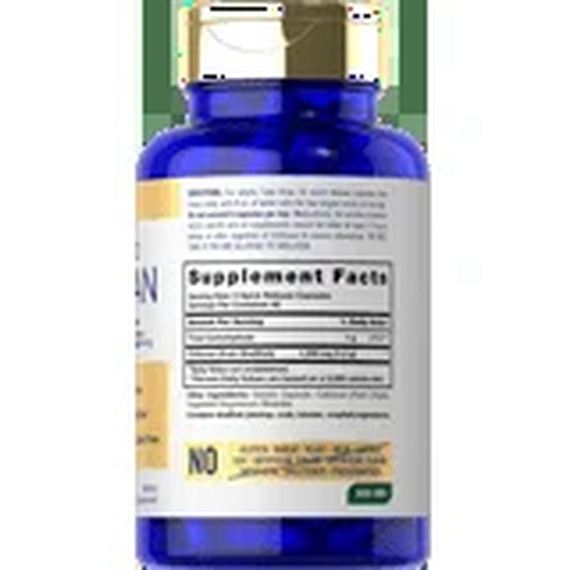 Chitosan Supplement 1200Mg | 120 Capsules for Men and Women | by