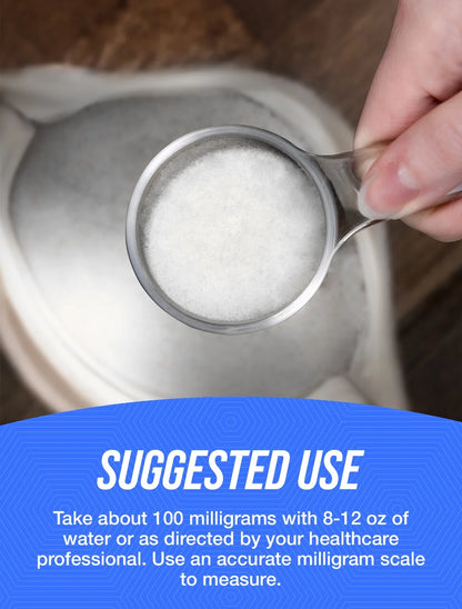 Bulksupplements Zinc Citrate Powder - Gluten Free, 100Mg per Serving - 100 Grams (3.5 Oz) - 1000 Servings