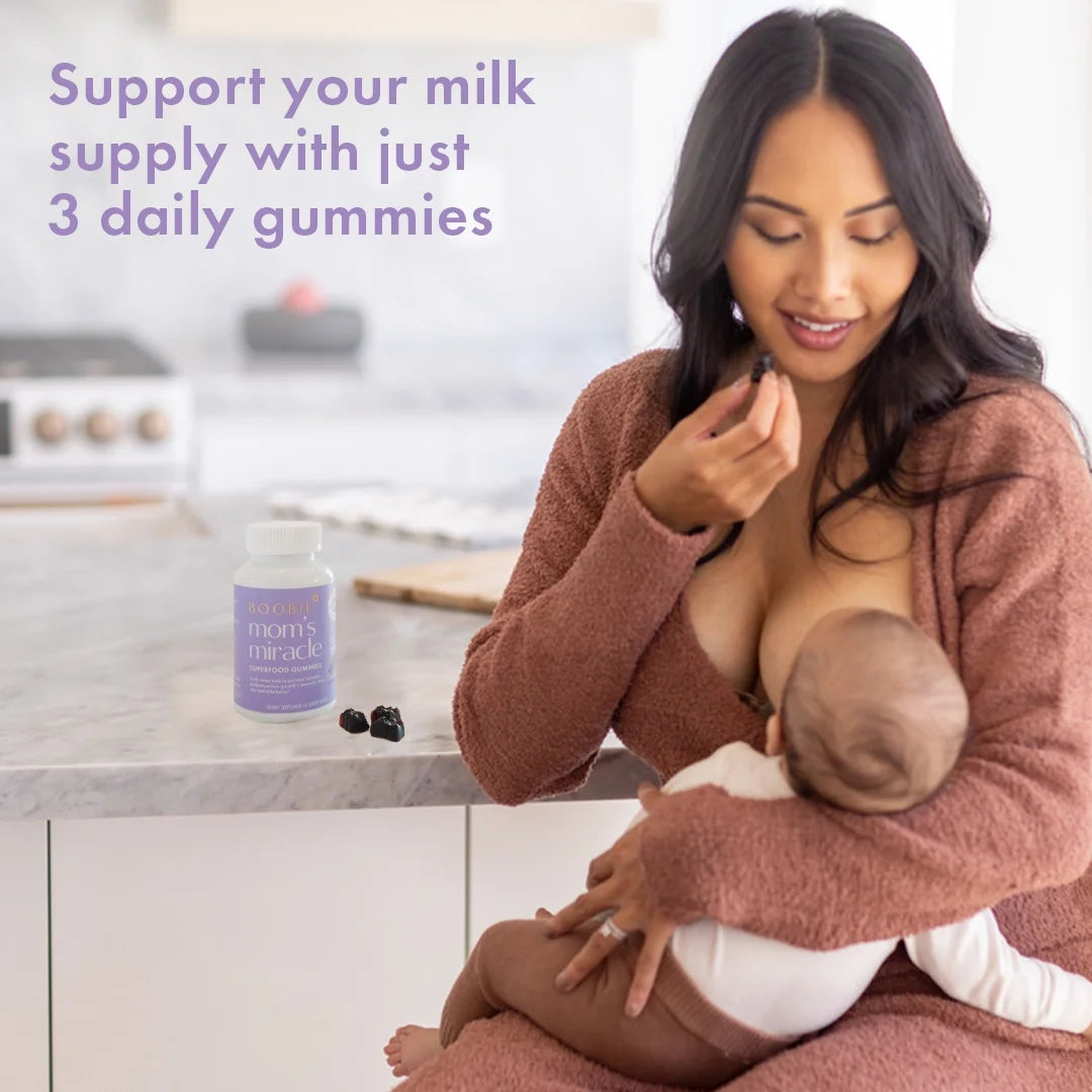 Bears Elderberry Lactation Gummies, Supporting Lactation with Milk-Boosting Superfoods, 60 Gummies